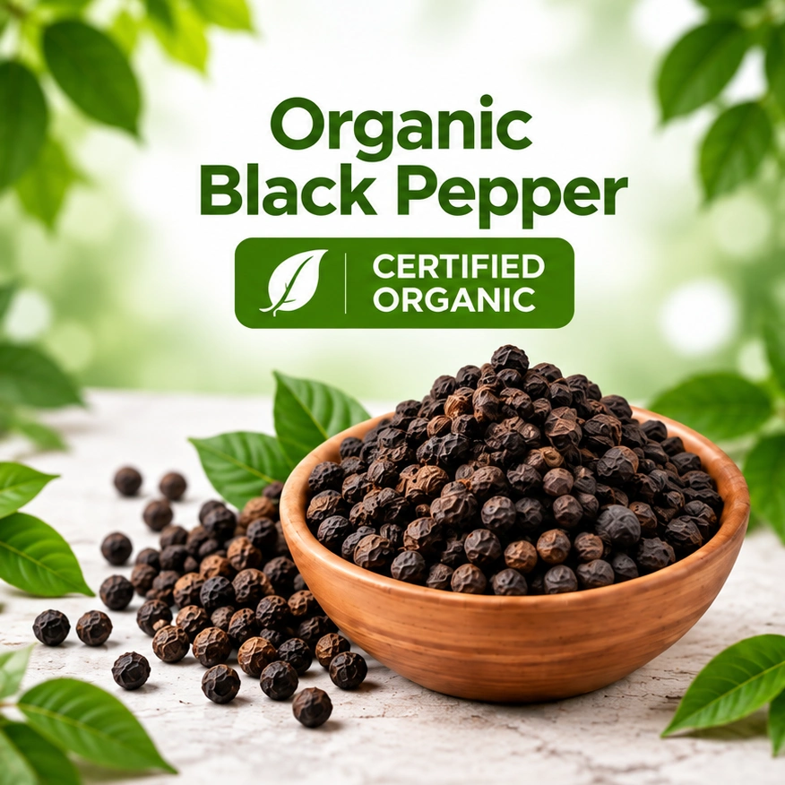 Organic Black Pepper Organic Black Pepper