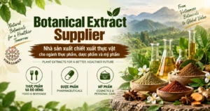 Botanical Extract Supplier - Nhà sản xuất chiết xuất thực vật cho ngành thực phẩm, dược phẩm và mỹ phẩm dd