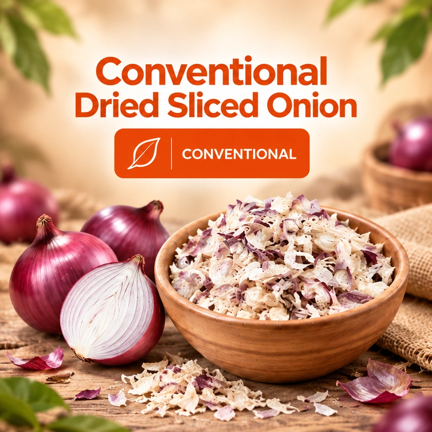 Conventional Dried Sliced Onion Conventional Dried Sliced Onion