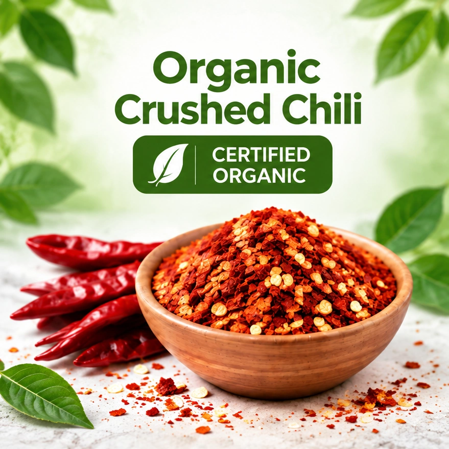 Organic Crushed Chili Organic Crushed Chili