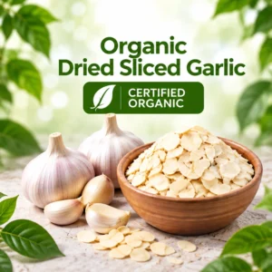 Organic Dried Sliced Garlic