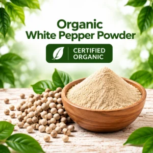 Organic White Pepper Powder