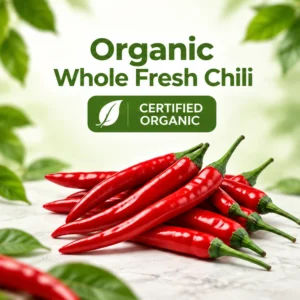 Organic Whole Fresh Chili