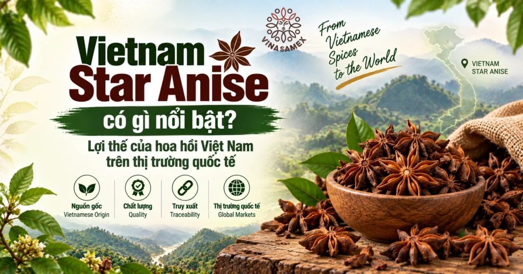 Vietnam Star Anise có gì nổi bật Lợi thế của hoa hồi Việt Nam trên thị trường quốc tế dd