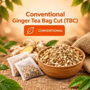 Conventional Ginger Tea Bag Cut (TBC)