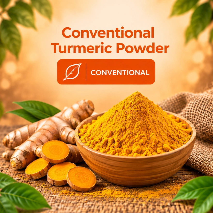 Conventional Turmeric Powder Conventional Turmeric Powder