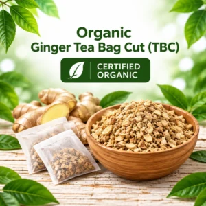 Organic Ginger Tea Bag Cut (TBC)
